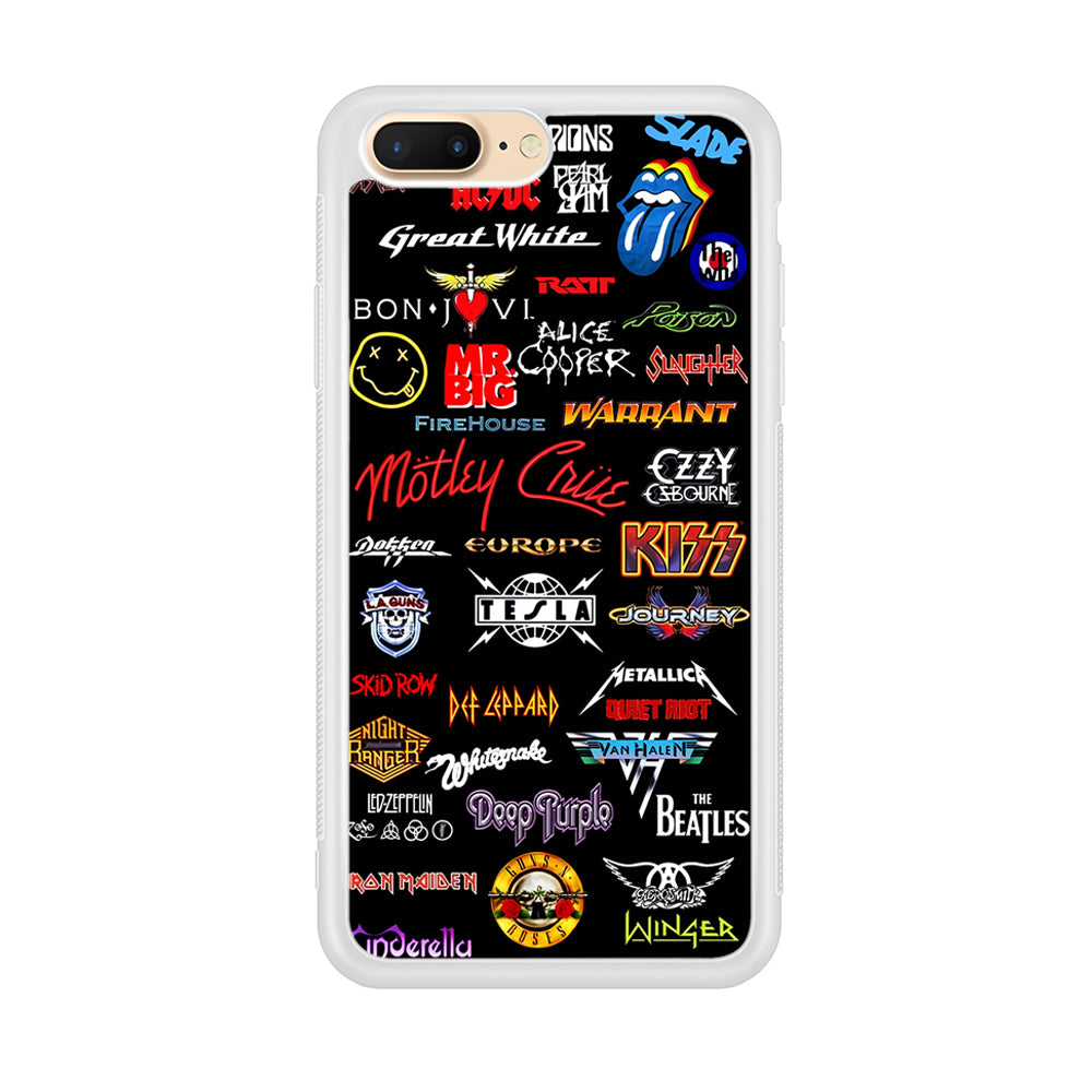 Rock and Metal Band Logo iPhone 7 Plus Case