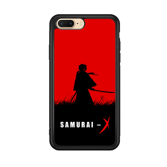 Samurai X Silhouette Poster iPhone 7 Plus Case
