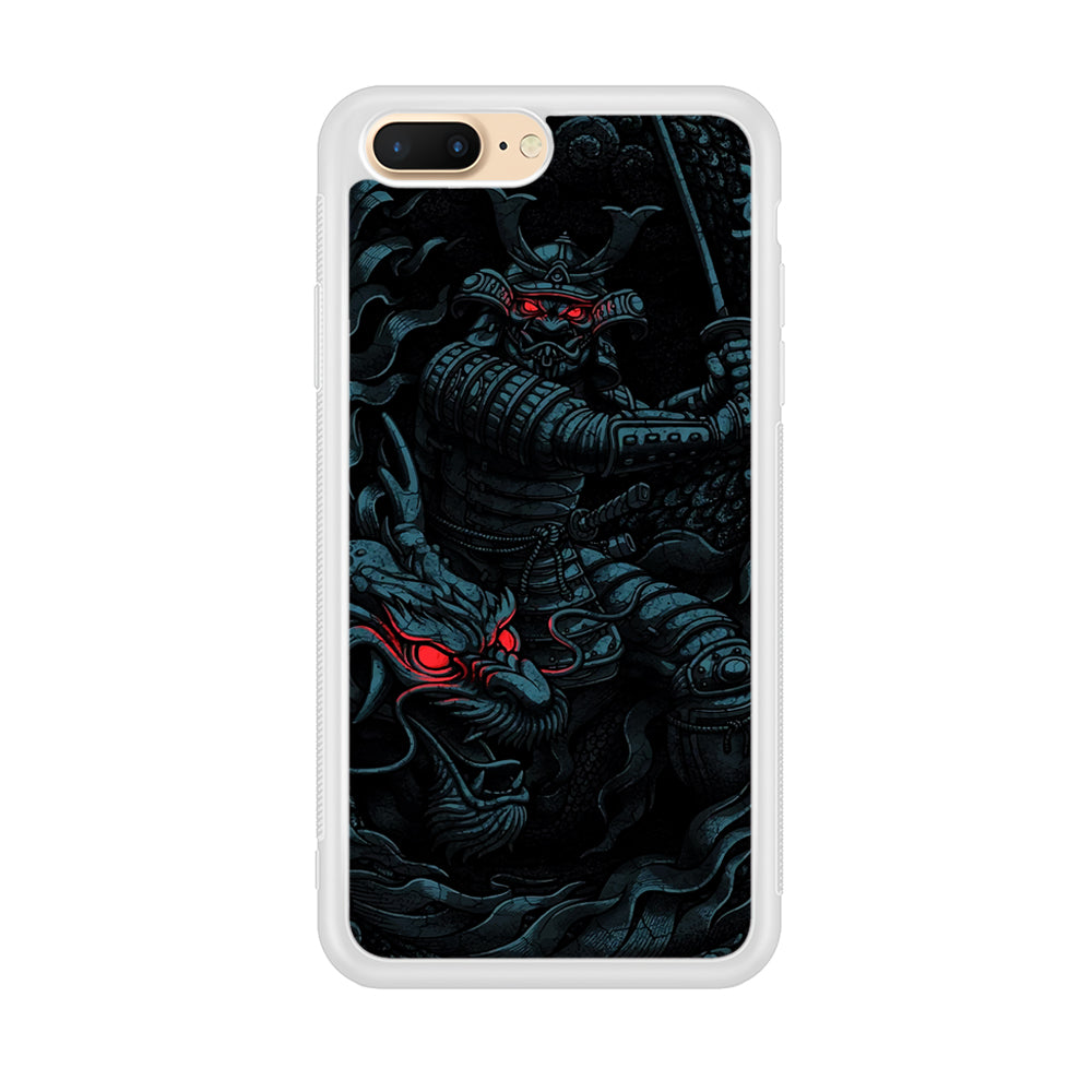 Samurai and Dragon iPhone 7 Plus Case