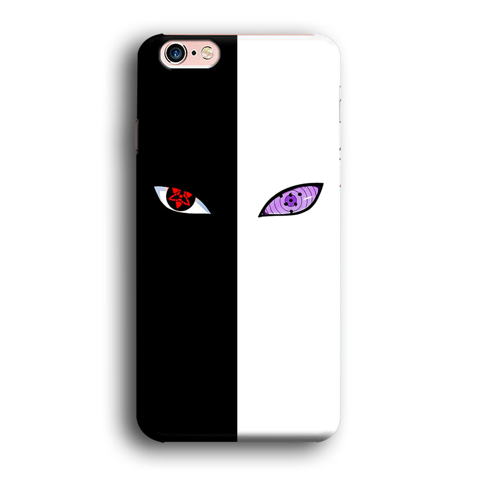 Sharingan Rinnegan Black White iPhone 6 Plus | 6s Plus Case