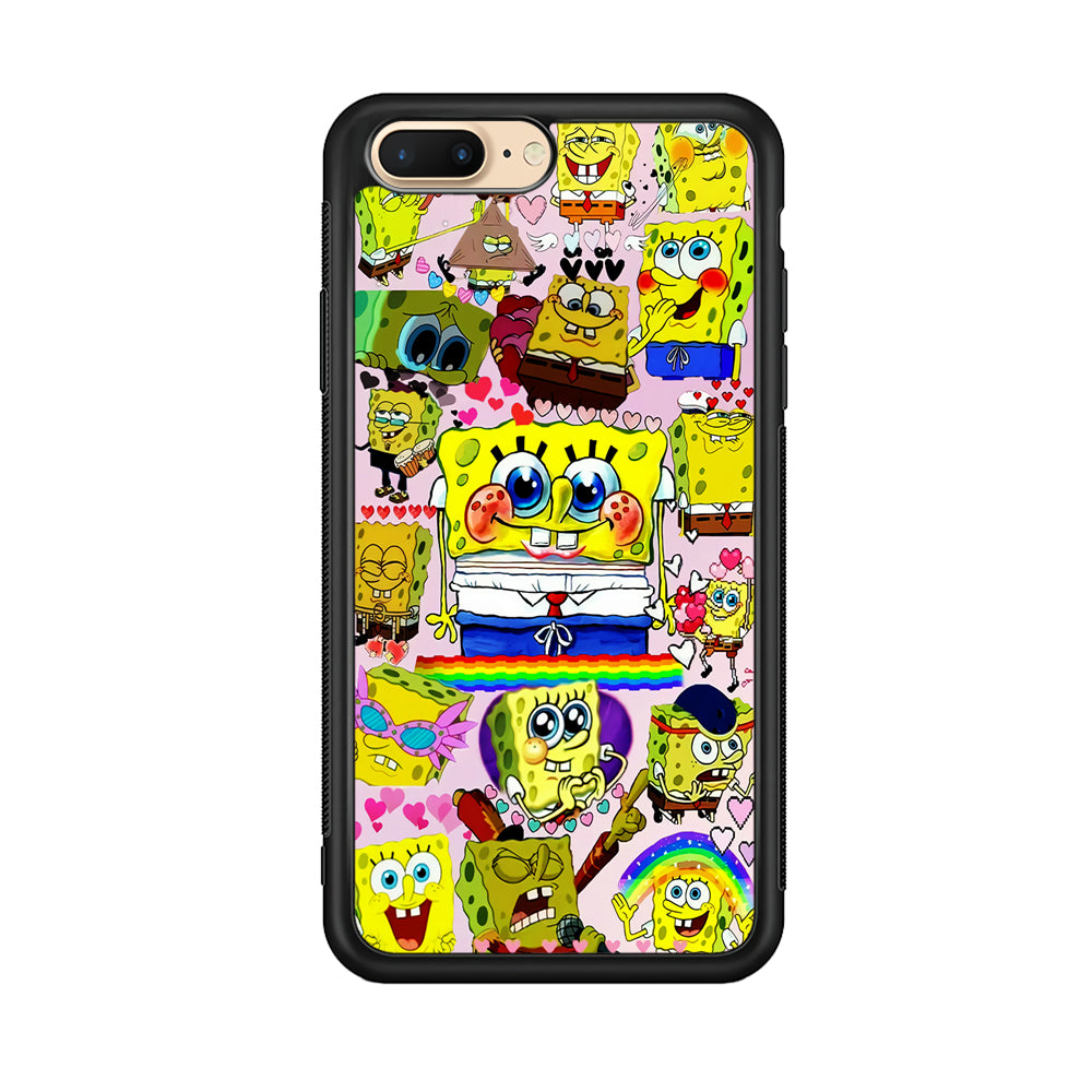 Spongebob Cute Character iPhone 7 Plus Case