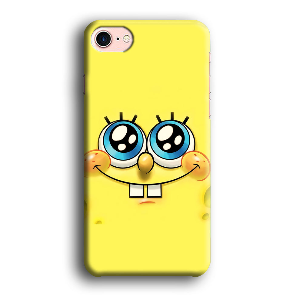 Spongebob's smiling face iPhone 7 Case