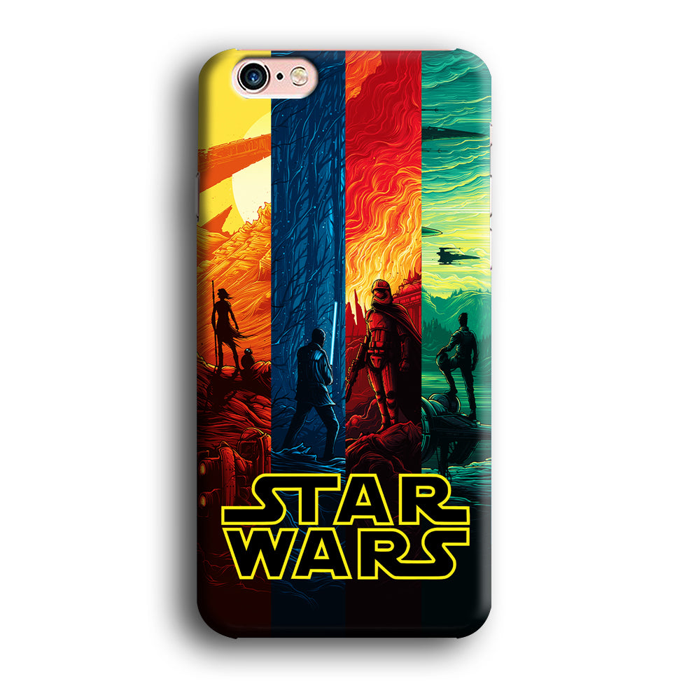 Star Wars Poster Colorful iPhone 6 Plus | 6s Plus Case-Phone Case-3D Case-Altracase