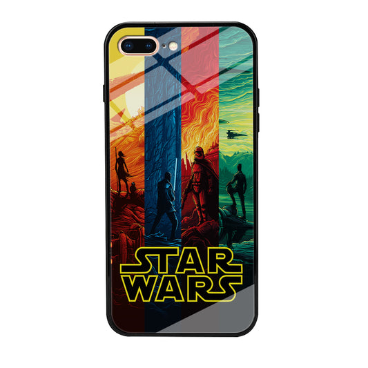 Star Wars Poster Colorful iPhone 7 Plus Case
