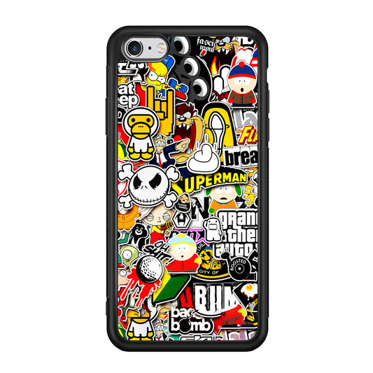 Sticker Collection Image iPhone 6 | 6s Case