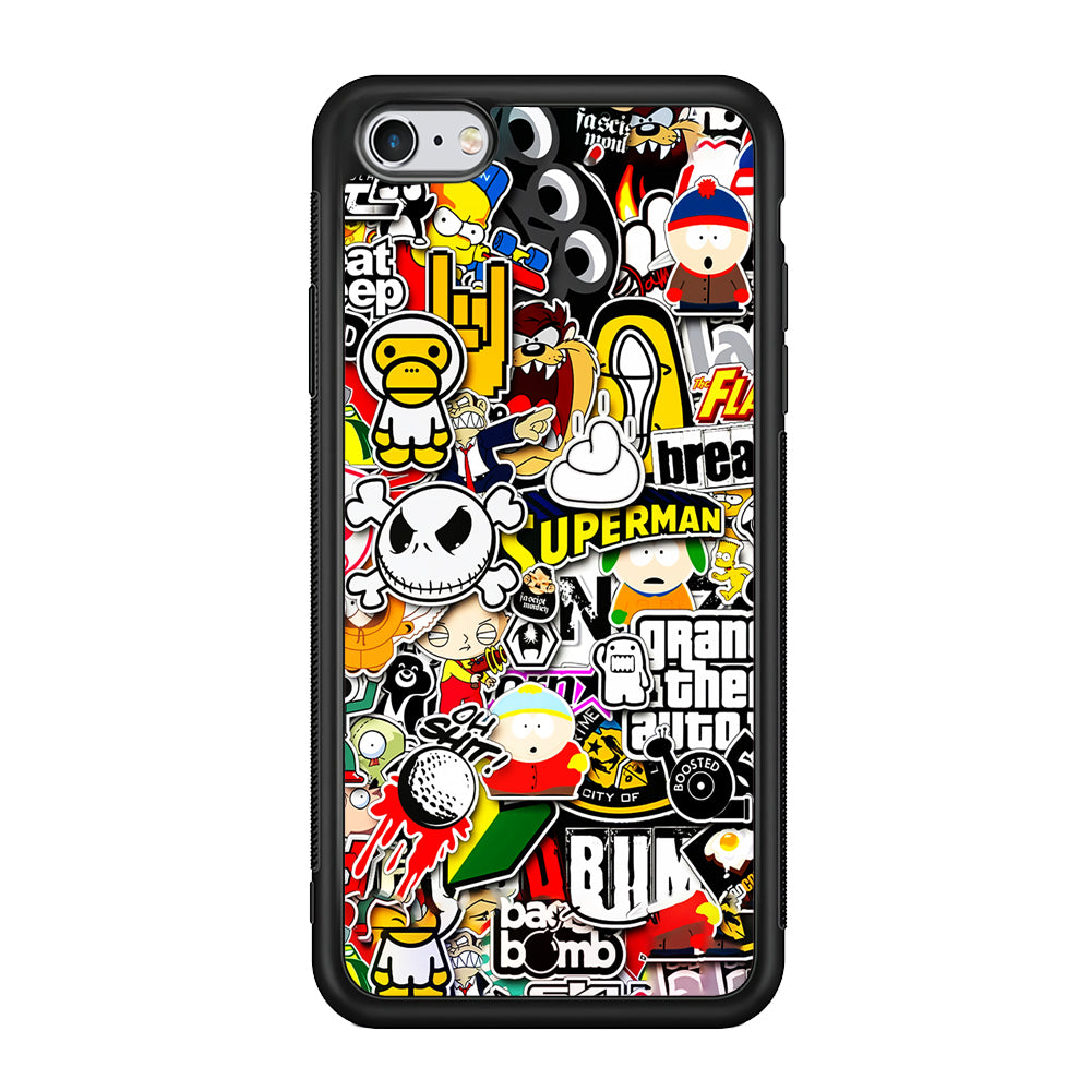 Sticker Collection Image iPhone 6 Plus | 6s Plus Case