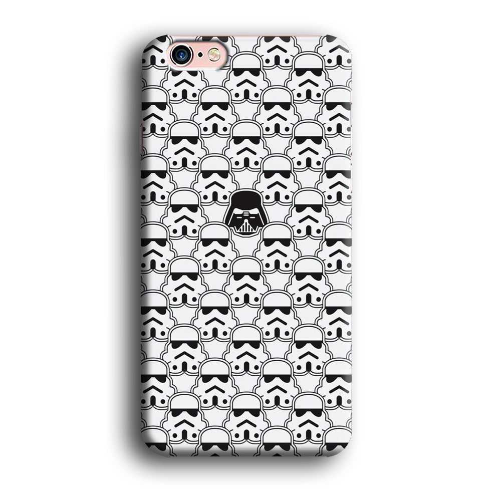 Stormtrooper Face Pattern Star Wars iPhone 6 Plus | 6s Plus Case