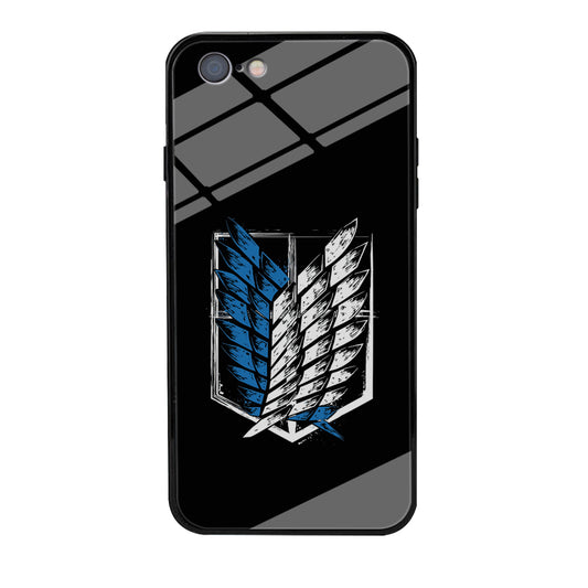 The Logo of the Survey Corps iPhone 6 Plus | 6s Plus Case-Phone Case-Tempered Glass Case-Altracase