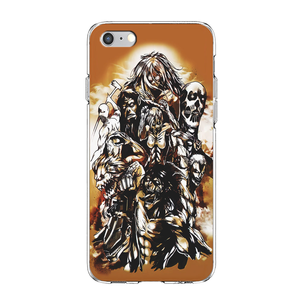 The Nine Titan Shingeki No Kyojin iPhone 6 | 6s Case