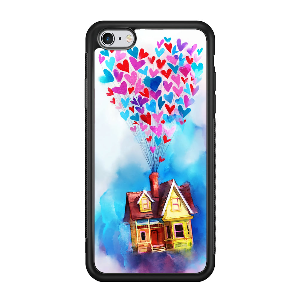 UP Flying House Painting iPhone 6 | 6s Case