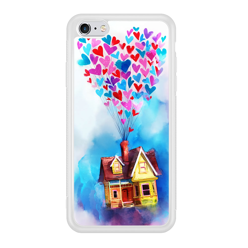 UP Flying House Painting iPhone 6 | 6s Case