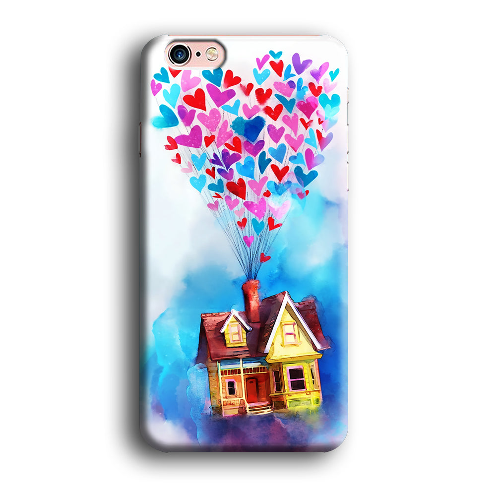 UP Flying House Painting iPhone 6 | 6s Case