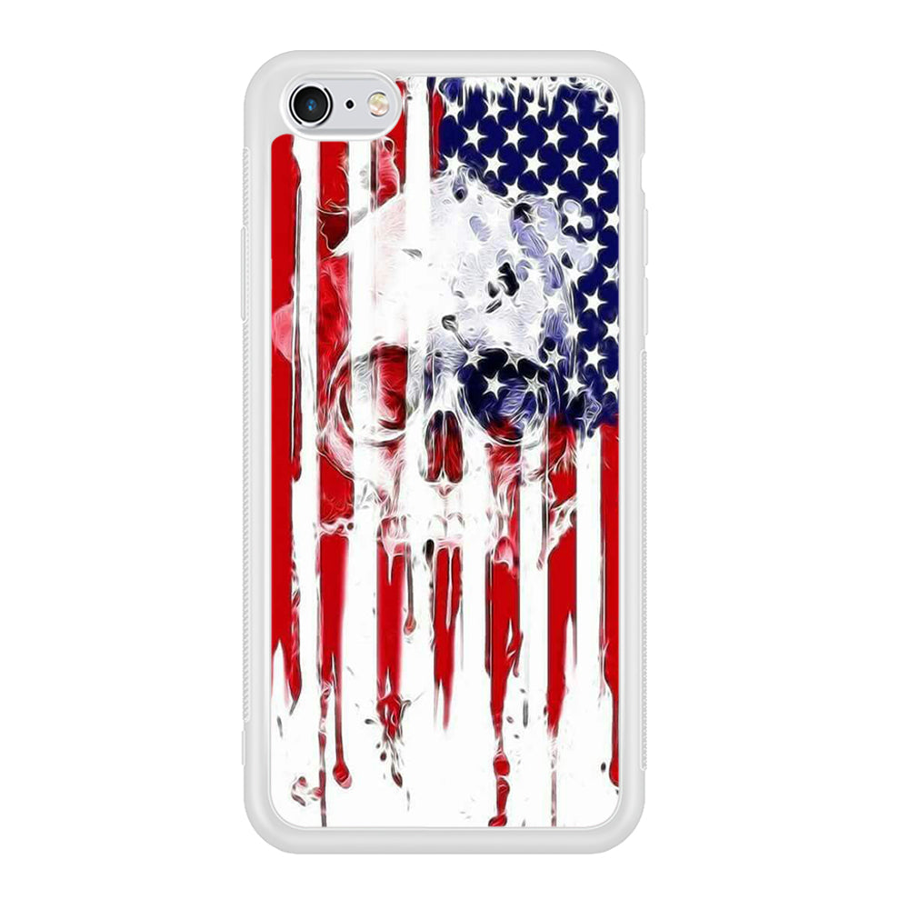 USA Flag Skull iPhone 6 Plus | 6s Plus Case