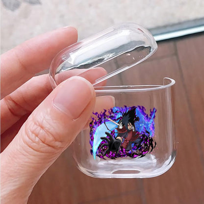 Uchiha Madara  Hard Plastic Protective Clear Case Cover For Apple Airpods