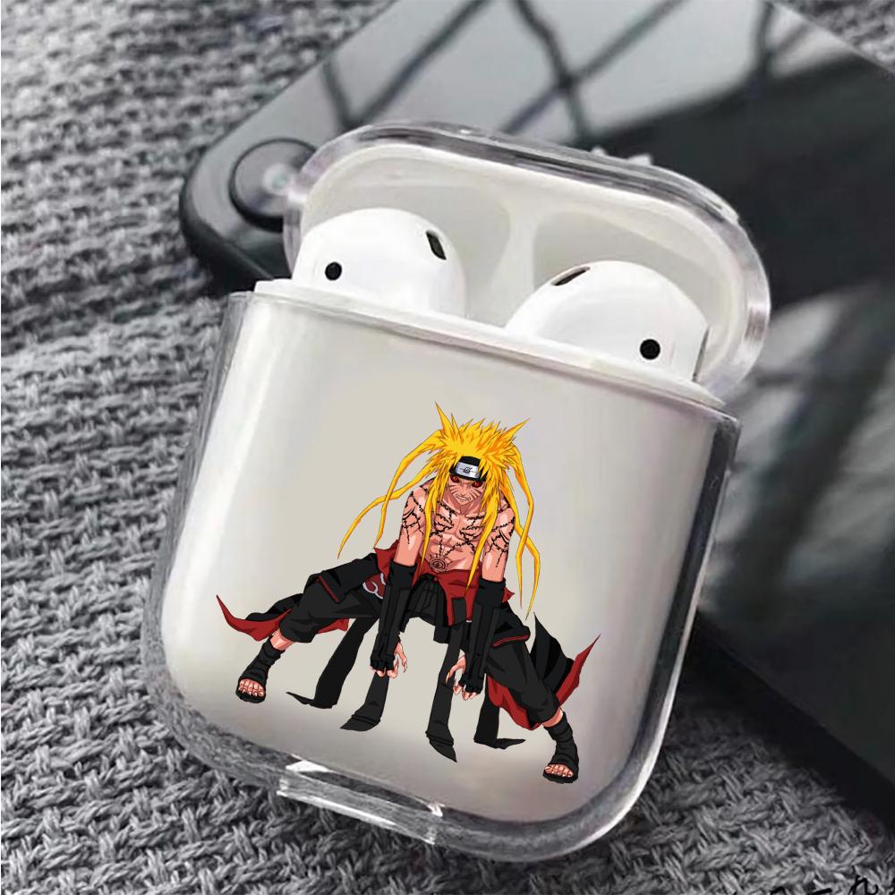 Uzumaki Naruto Kurama Mode Hard Plastic Protective Clear Case Cover For Apple Airpods-AirPod Case-Altracase