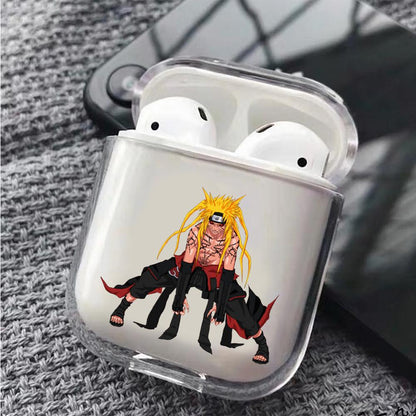 Uzumaki Naruto Kurama Mode Hard Plastic Protective Clear Case Cover For Apple Airpods-AirPod Case-Altracase