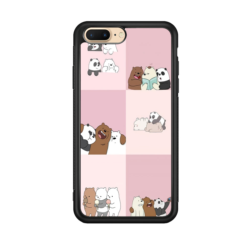We Bare Bear Daily Life iPhone 7 Plus Case